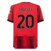 Officiële Voetbalshirt AC Milan Kalulu 20 Thuis 2023-24 - Heren